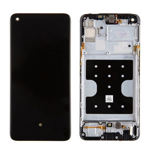 Picture of Original LCD Display With Touch Mechanism and Frame for Realme GT 5G (Service Pack) 4906723 - Color: Black