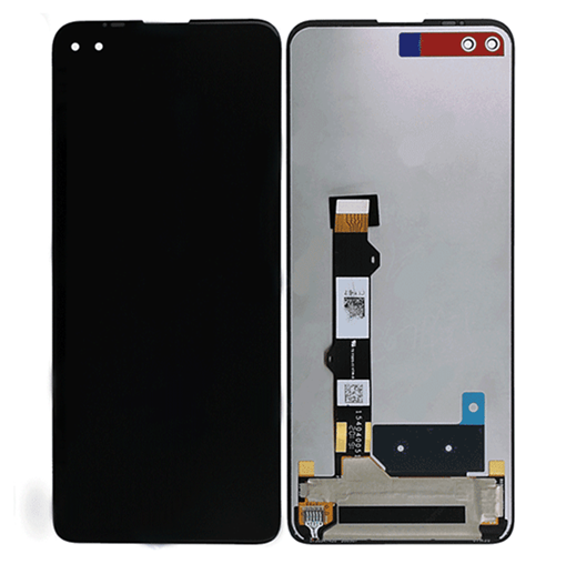 OEM Οθόνη LCD με Μηχανισμό Αφής για Moto G 5G Plus - Χρώμα: Μαύρο