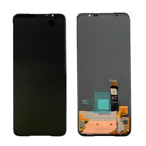 OEM Οθόνη LCD με Μηχανισμό Αφής για Asus Rog Phone 6 5G - Χρώμα: Μαύρο