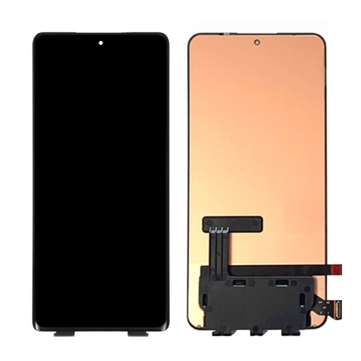 OEM Οθόνη LCD με Μηχανισμό Αφής για Xiaomi 12T Pro 5G - Χρώμα: Μαύρο