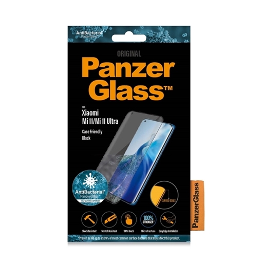 Picture of Screen Protector Half Glue Tempered Glass for Xiaomi Mi 11 - Color: Black