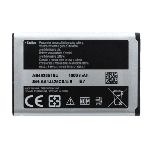 Picture of Samsung AB463651BU Battery for L700/ C6112/ S5600 - 1000 mAh Bulk
