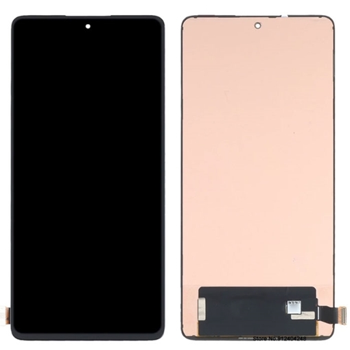 OEM Οθόνη LCD με Μηχανισμό Αφής για Xiaomi 12T - Χρώμα: Μαύρο