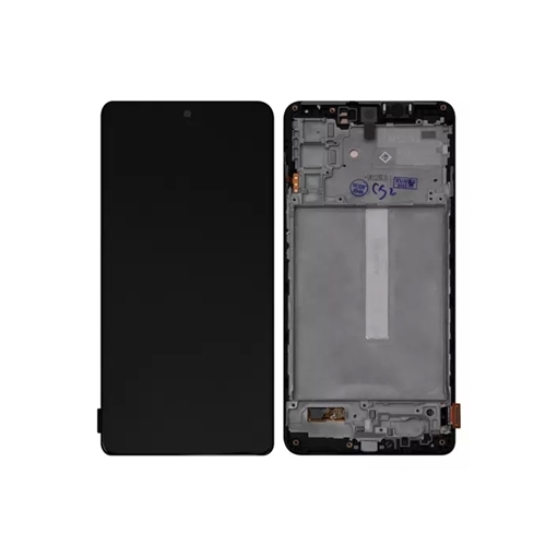 Incell Οθόνη LCD με Μηχανισμό Αφής για Samsung Galaxy M52 SM-M526BR - Χρώμα: Μαύρο