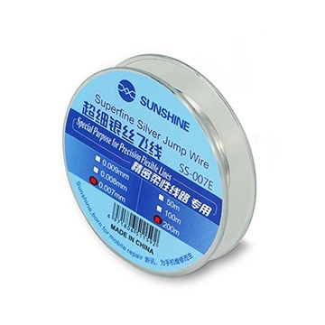 Picture of SUNSHINE SS-007E silver jump wire  /200M/0.007MM