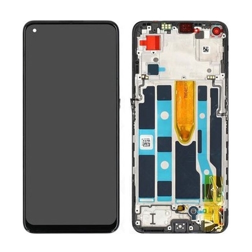 Picture of Original LCD with Touch for Oppo Reno7 5G / Find X5 Lite Service pack ( 4130040 ) - Color: Black