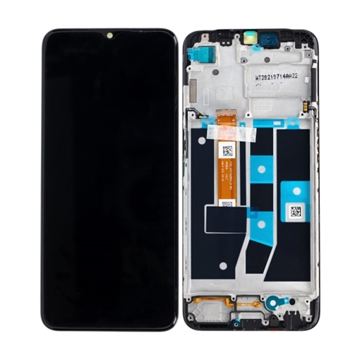 Picture of Original LCD with Touch for Oppo A16 /A16s Service pack ( 4908018 ) - Color: Black