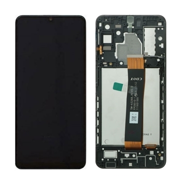 Picture of OLED LCD Display With Touch Mechanism and Frame for Samsung  Galaxy A32 4G A325 -Color: Black