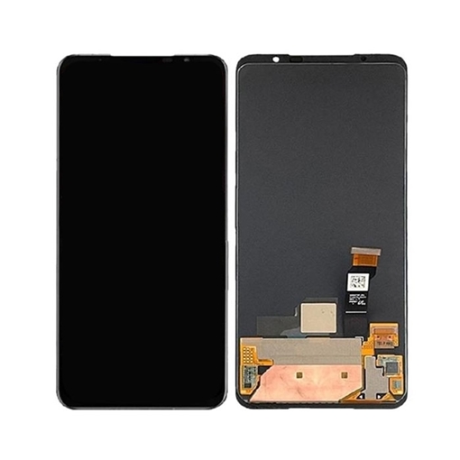AMOLED Οθόνη LCD με Μηχανισμό Αφής για Asus Zenfone Rog Phone 5S ZS676KS - Χρώμα: Μαύρο