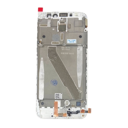 Οθόνη LCD με Μηχανισμό Αφής και Πλαίσιο για Asus ZD552KL ZenFone 4 Selfie Pro - Χρώμα: Λευκό