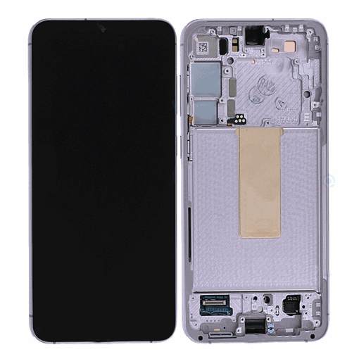 Γνήσια Οθόνη LCD με Μηχανισμό Αφής και Πλαίσιο για Samsung SM-S916 Galaxy S23 Plus 5G GH82-30476D/30477D - Χρώμα: Lavender