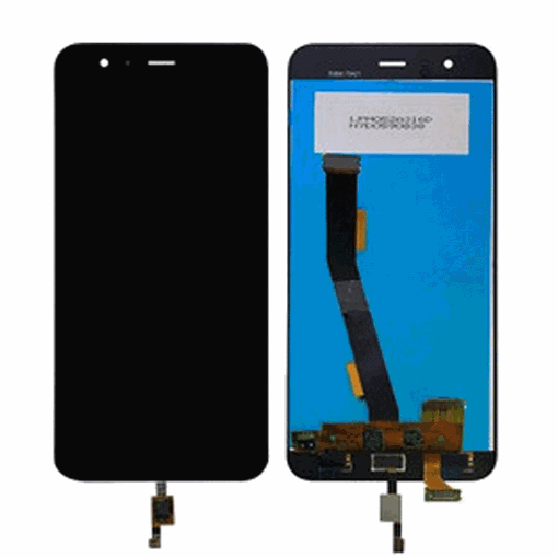 Οθόνη LCD με Μηχανισμό Αφής για Xiaomi Mi 6 - Χρώμα: Μαύρο