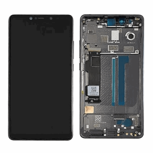 Picture of Original LCD Screen with Touch Mechanism and Frame for Xiaomi Mi 8 SE 2018 5601100010B6 (Service Pack) - Color: Grey