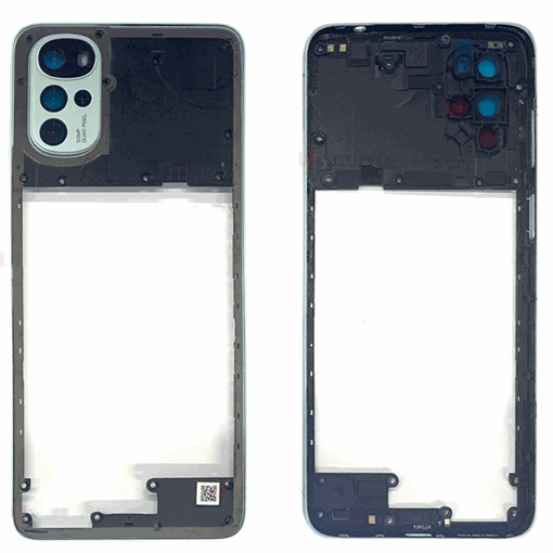 Picture of Middle Frame For Motorola Moto G22 - Color: White