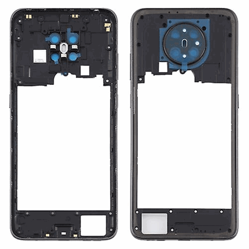 Μεσαίο Πλαίσιο/Middle Frame για Nokia 5.3 - Χρώμα: Μαύρο