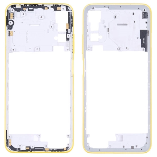 Μεσαίο Πλαίσιο/Middle Frame για Xiaomi  POCO M3 PRO-Χρώμα: Κιτρινο