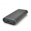 Picture of PZX V23 Power Bank 20000Mah with Dual Cables Built-in Type C and Lightning Cables - Color: Black