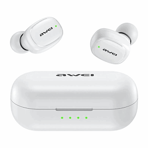 AWEI T13 Bluetooth Earpods ακουστικά - Χρώμα: Λευκό