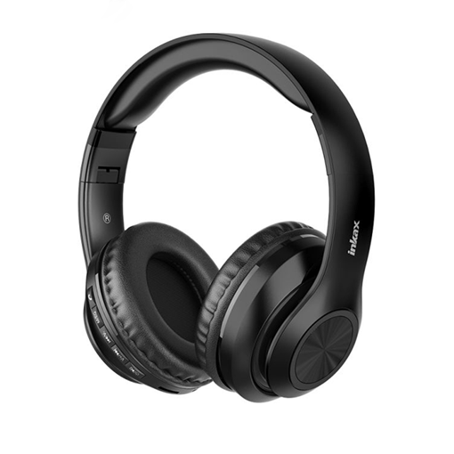 Inkax HP-55 Bluetooth Wireless Headphones Hi-Fi Stereo Headset Ακουστικά - Χρώμα: Μαύρο