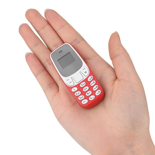 L8STAR BM10 Mini Phone με Ελληνικό Μενού - Χρώμα: Κόκκινο