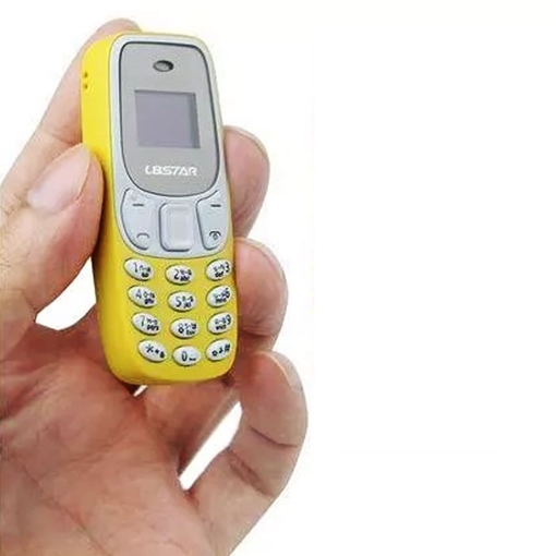 Picture of L8STAR BM10 Mini Quad Band Unlocked Phone With Greek Menu - Color: Yellow