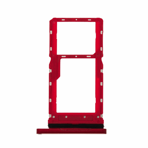 Picture of SIM Tray for Motorola G8 PLAY - Color: Red