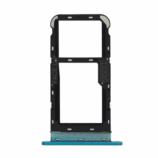Υποδοχή κάρτας SIM Tray για Motorola MOTO E7 POWER/ E7I POWER -  Χρώμα: Μπλε