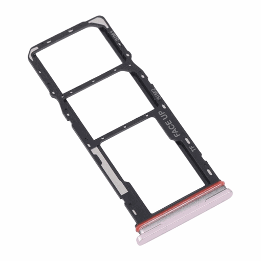 Υποδοχή κάρτας SIM Tray για Motorola MOTO G42 -  Χρώμα: Ροζ