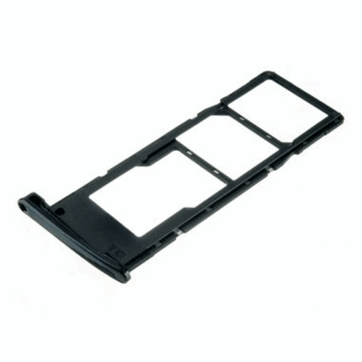 Υποδοχή κάρτας SIM Tray για Motorola MOTO G6 PLUS -  Χρώμα: Μαύρο