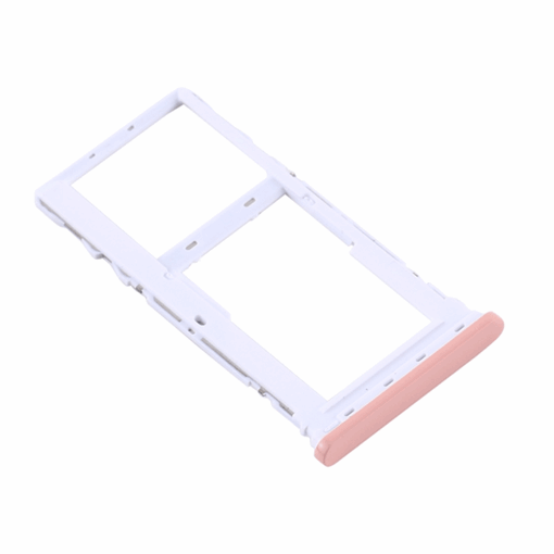 Υποδοχή κάρτας SIM Tray για Motorola MOTO G9 PLAY/ G9 Plus -  Χρώμα: Ροζ
