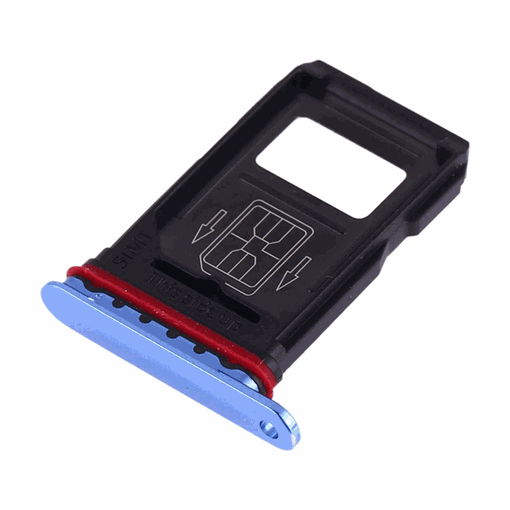 Υποδοχή κάρτας SIM Tray για Oneplus 7 PRO -  Χρώμα: Μπλε