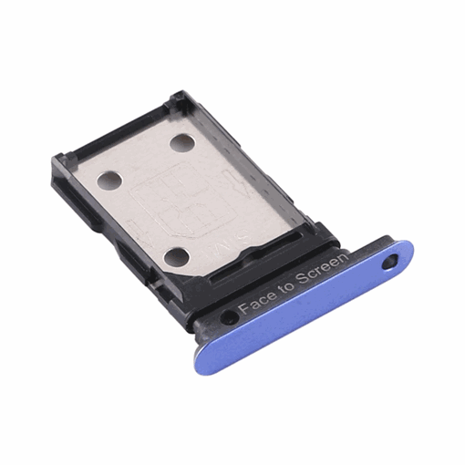 Υποδοχή κάρτας SIM Tray για REALME X50 -  Χρώμα: Μπλε