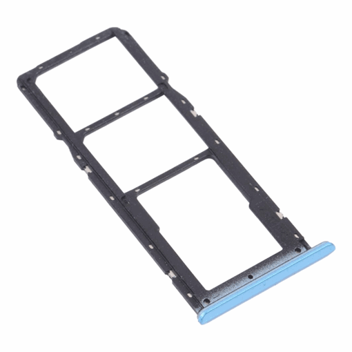 Υποδοχή κάρτας SIM Tray για REALME C21/C21Y -  Χρώμα: Μπλε