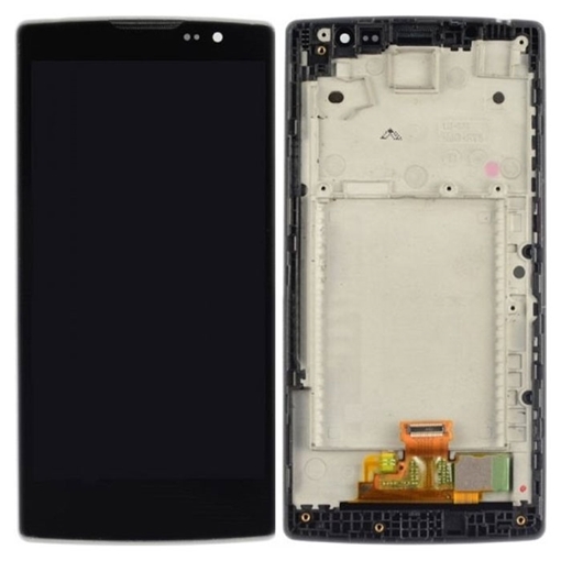 Picture of  LCD Screen with Touch Mechanism and Frame for LG Spirit 4G LTE H440n - Color: Black