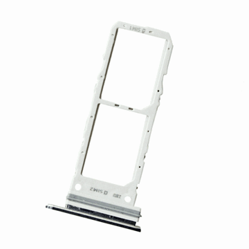 Εικόνα της Υποδοχή κάρτας SIM Tray για Samsung Galaxy Note 10 N970 - Χρώμα: Ασημί