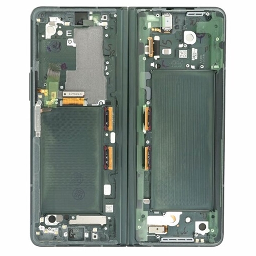 Picture of Original LCD Display With Touch Mechanism and Frame for Samsung F926 Galaxy Z Fold 3 5G Service Pack GH82-26283B - Color: Green