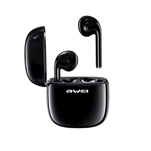 AWEI T28 Pro Bluetooth Earpods ακουστικά - Χρώμα: Μαύρο