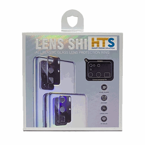 HTS Lens Shield Camera Glass για Apple iPhone 12 Pro Max - Χρώμα: Διάφανο