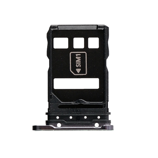 Υποδοχή κάρτας SIM Tray για Huawei P40 -  Χρώμα: Μαύρο