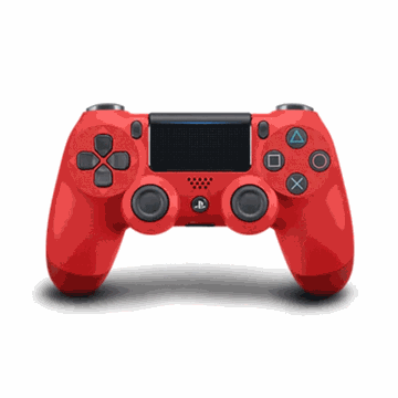 Picture of Doubleshock Wireless Controller For PS4 - Color: Red