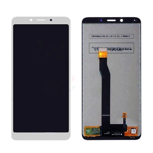 OEM Οθόνη LCD με Μηχανισμό Αφής για Xiaomi Redmi 6 / 6A - Χρώμα: Λευκό