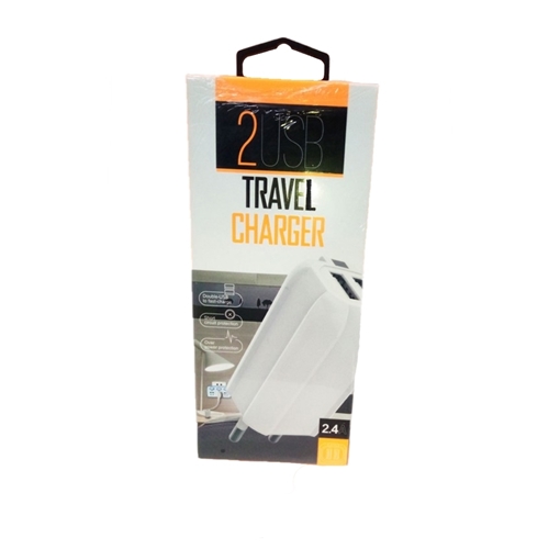 Belly BL-05 Travel Adapter 2 USB 2.4A - Χρώμα: Λευκό