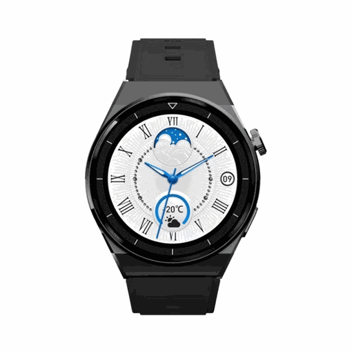 Lenyes LW-208 Smart Watch / Έξυπνο Ρολόι 3,7 V/220 mAh - Χρώμα: Μαύρο