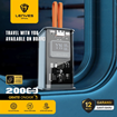 LENYES PX252D Powerbank Wireless PD20W Super Fast Charging 22.5W 20000mAh - Χρώμα: Μαύρο