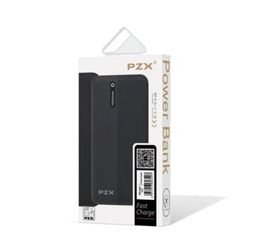 Εικόνα της PZX - V07 Power Bank 10000Mah 2 USB Ports - Χρώμα: Μαύρο