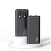 Picture of PZX V23 Power Bank 20000Mah with Dual Cables Built-in Type C and Lightning Cables - Color: Black