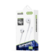 Εικόνα της Wired Earphones PZX 1567 Headset Volume Control 1.2 MM Lightning Ενσύρματα Ακουστικά - Χρώμα: Λευκό