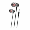 Pzx 1580 3.5 MM in-Ear 1.2 M Wired Earphone Ακουστικά - Χρώμα: Μαύρα