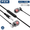 Picture of Pzx 1580 3.5 MM in-Ear 1.2 M Wired Earphone - Color: Black