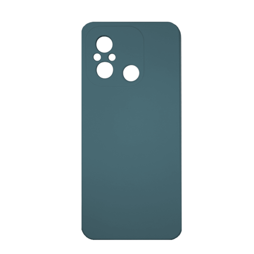 Θήκη Πλάτης Σιλικόνης Soft για Xiaomi Redmi 12C - Χρώμα : Μπλε